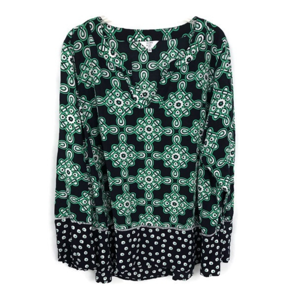 CROWN & IVY BLOUSE 3X